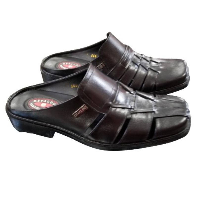 sandal sepatu kulit pria outsole kuat kokih unslipable