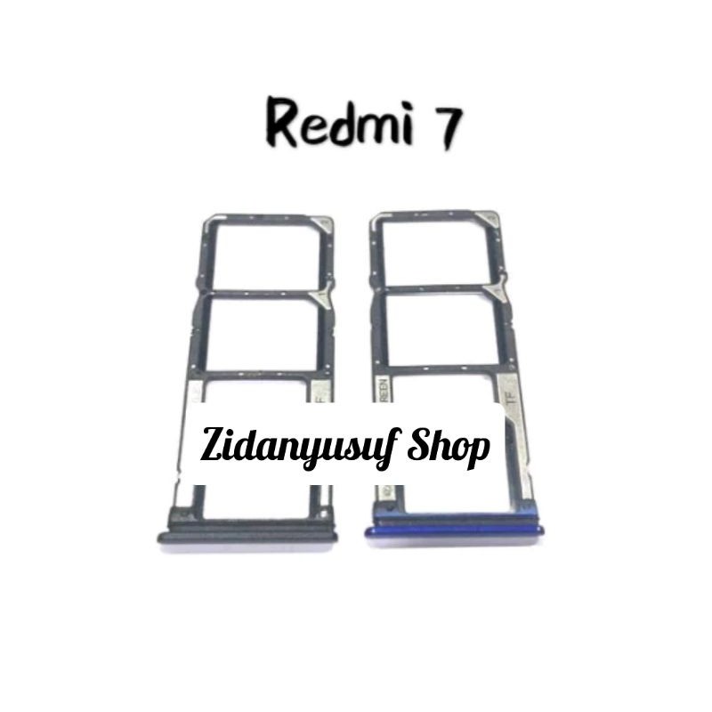 SIMTRAY SIMLOCK SLOT KARTU TEMPAT SIM XIAOMI REDMI 7 SLOT SIMCARD REDMI 7 ORIGINAL