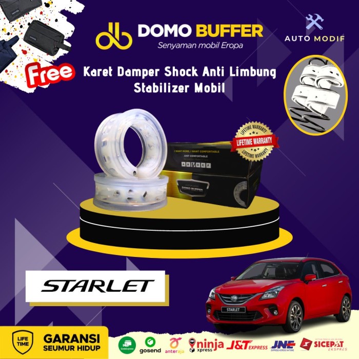 Jual Domo Buffer Sport Damper Spring Buffer Terbaik Toyota Starlet