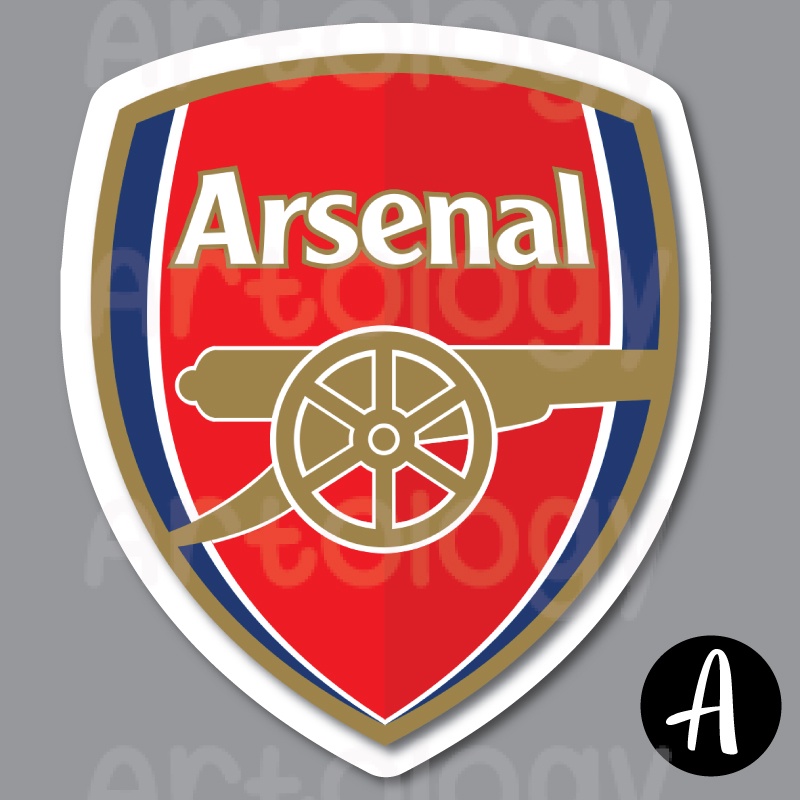 

[@Rp 3.500, Minimal beli 3] Sticker Arsenal Tahan Air Klub Bola Liga Inggris - Stiker Laptop Koper Buku Meja Lemari Water Resistant