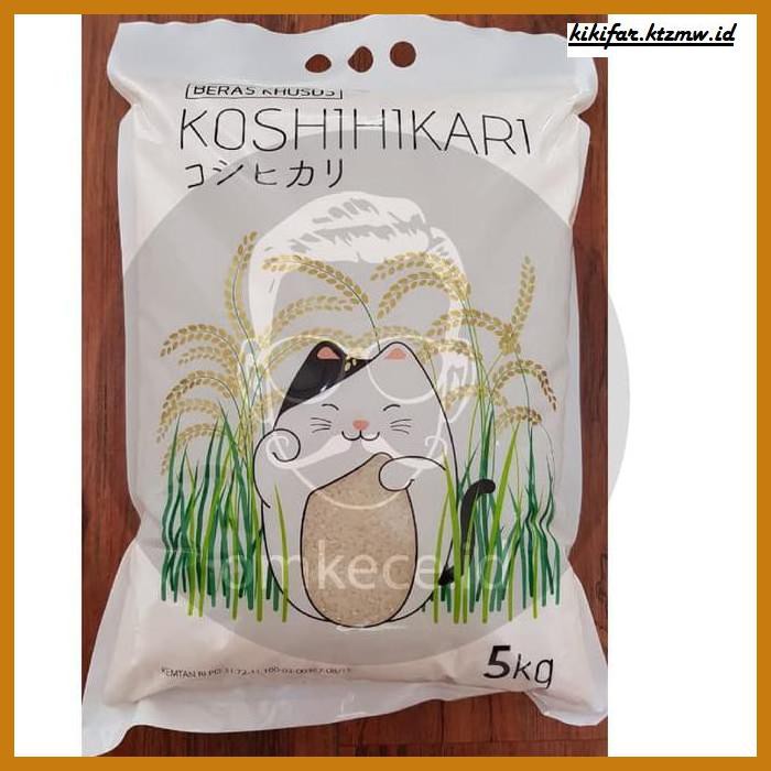 

ANEKA-BERAS- BERAS JEPANG/BERAS SUSHI/BERAS ONIGIRI KOSHIHIKARI PREMIUM QUALITY 5KG -BERAS-SEHAT.