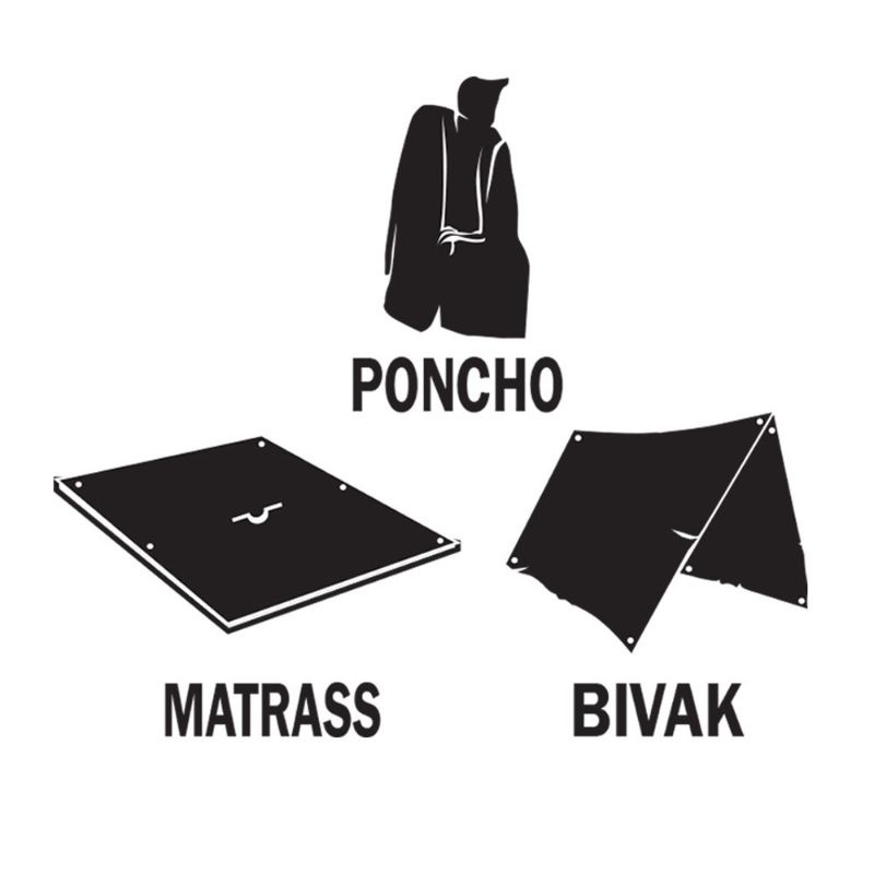 Dhaulagiri Ponco 3in1 Jas hujan Outdoor - Flysheet Multifungsi