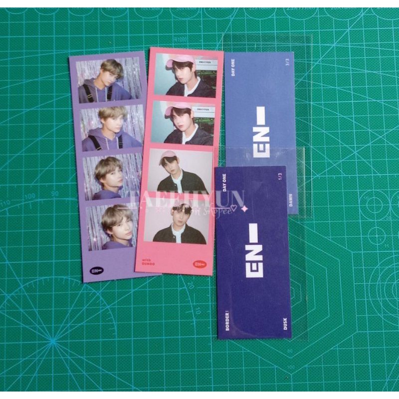 [READ DESC] Enhypen Merch Official Photostrip / 4cut / bookmark BDO Border Day One Ggu Ggu Package S