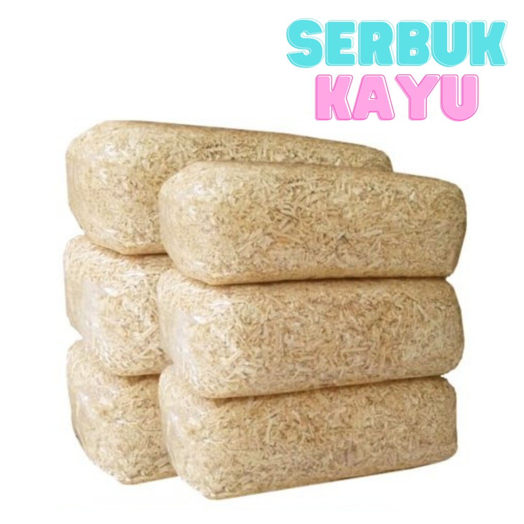 Serbuk Kayu untuk Alas Hamster, Landak, Kelinci 1pack