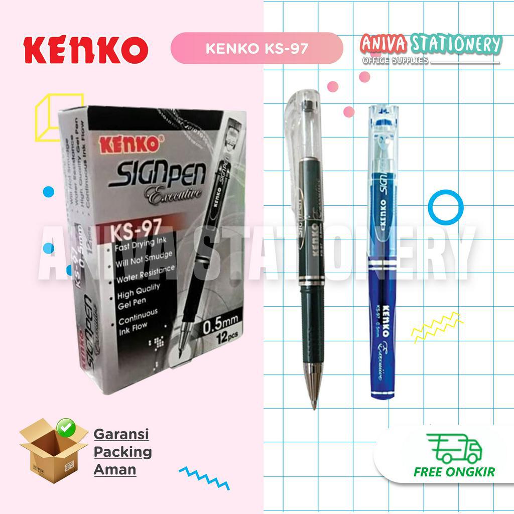 

KENKO SIGNPEN KS-97 PENA TANDATANGAN SIGNATURE SAKU KEMEJA 0.5MM