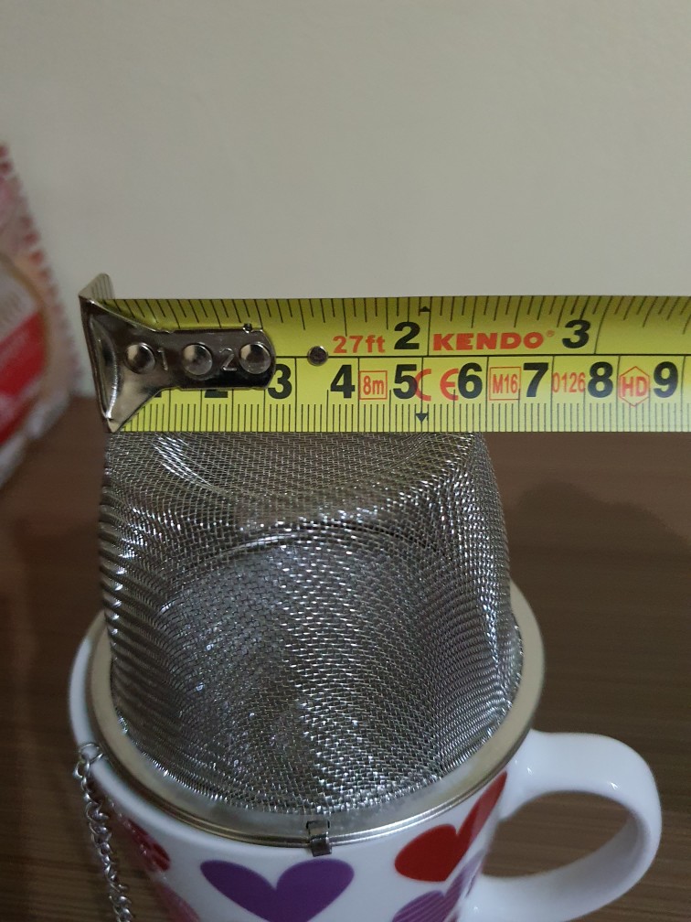 Large Saringan Teh Celup Stainless Steel Tea Infuser Rempah De021