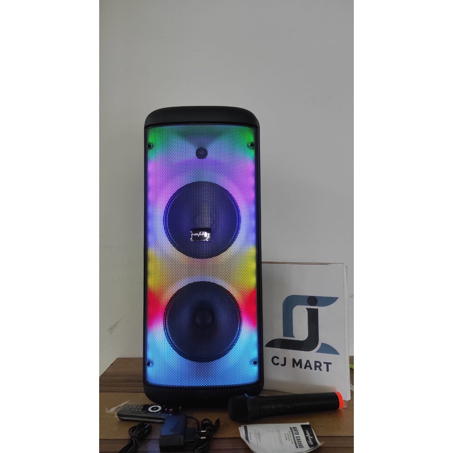 Advance KV-8290 Speaker Aktif Bluetooth 8&quot; Free 1 Mic Karoke RGB Light / Speaker Karaoke