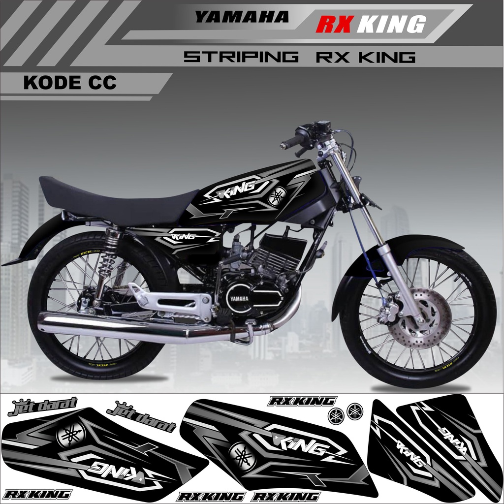 Jual Sticker Rx King Variasi Stiker Striping Rx King Kode CC Indonesia Shopee Indonesia