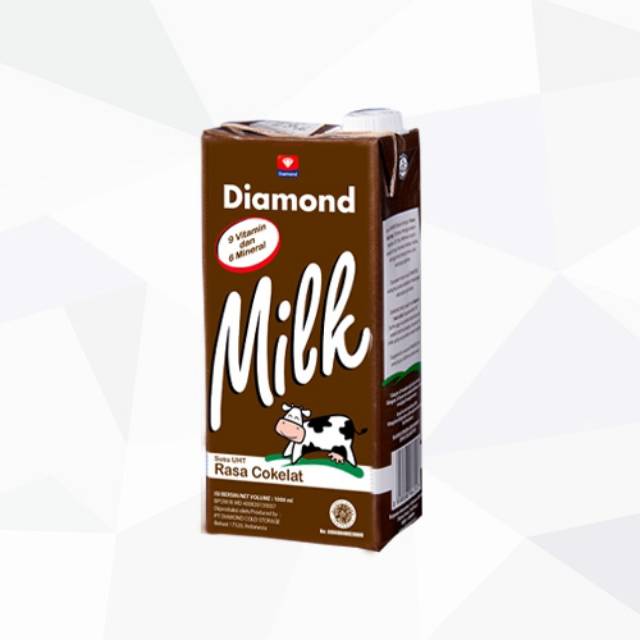 

Susu Diamond UHT rasa Coklat 1 liter