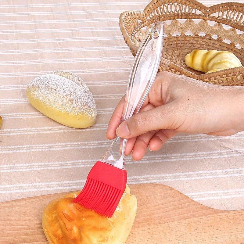 silicone brush dapur roti BBQ cake / kuas roti silikon food brush mentega kue