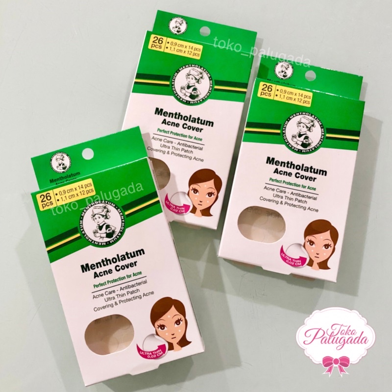 [BISA COD] Mentholatum Acne Cover - Acne Patch - Patch Jerawat - Plester Jerawat