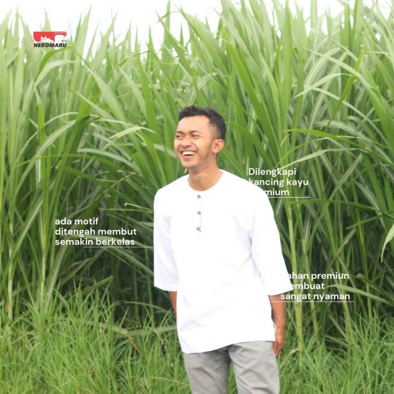 Baju koko pria premium - nekomaru