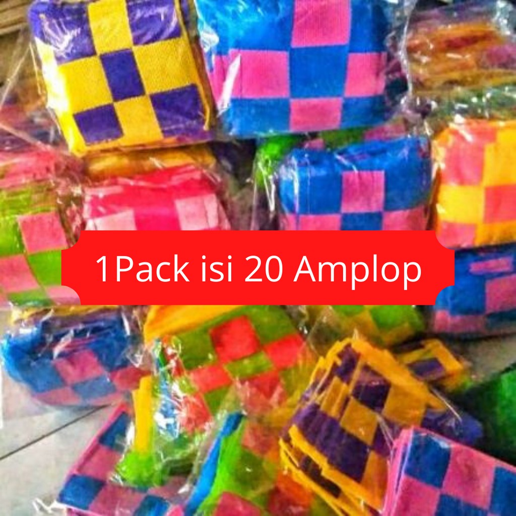 

COD 1 pack isi 20 Amplop lebaran angpao ketupat buah kotak angpao imlek natal agen pusat
