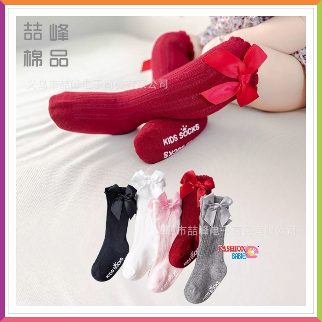 ❤ Fashionbabies ❤ KAOSKAKI IMPORT PITA PANJANG BABY / KAOS KAKI ANAK