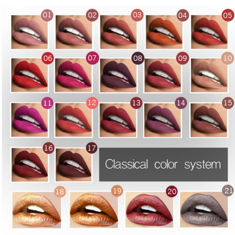 Kosmetik Bibir Pudaier lipstick cair tahan lama CJR P1200