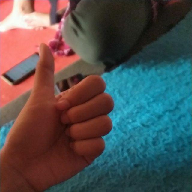 Couple Gamis Kemeja Batik Madu Biru