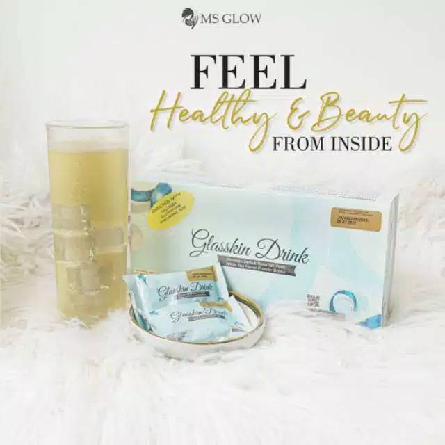 [SIAP KIRIM] GLASSKIN DRINK MS GLOW (MINUMAN PEMUTIH SELURUH BADAN)