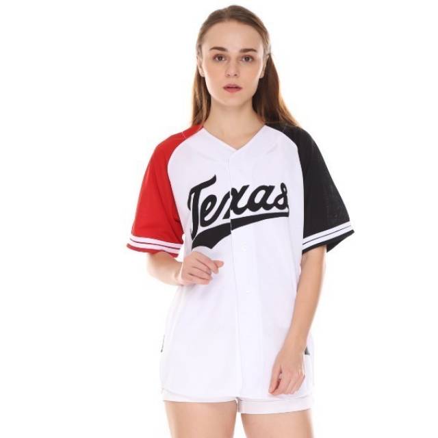 JERSEY BASEBALL TEXAS / BAJU BASEBALL / KAOS HIPHOP / KAOS BASEBALL