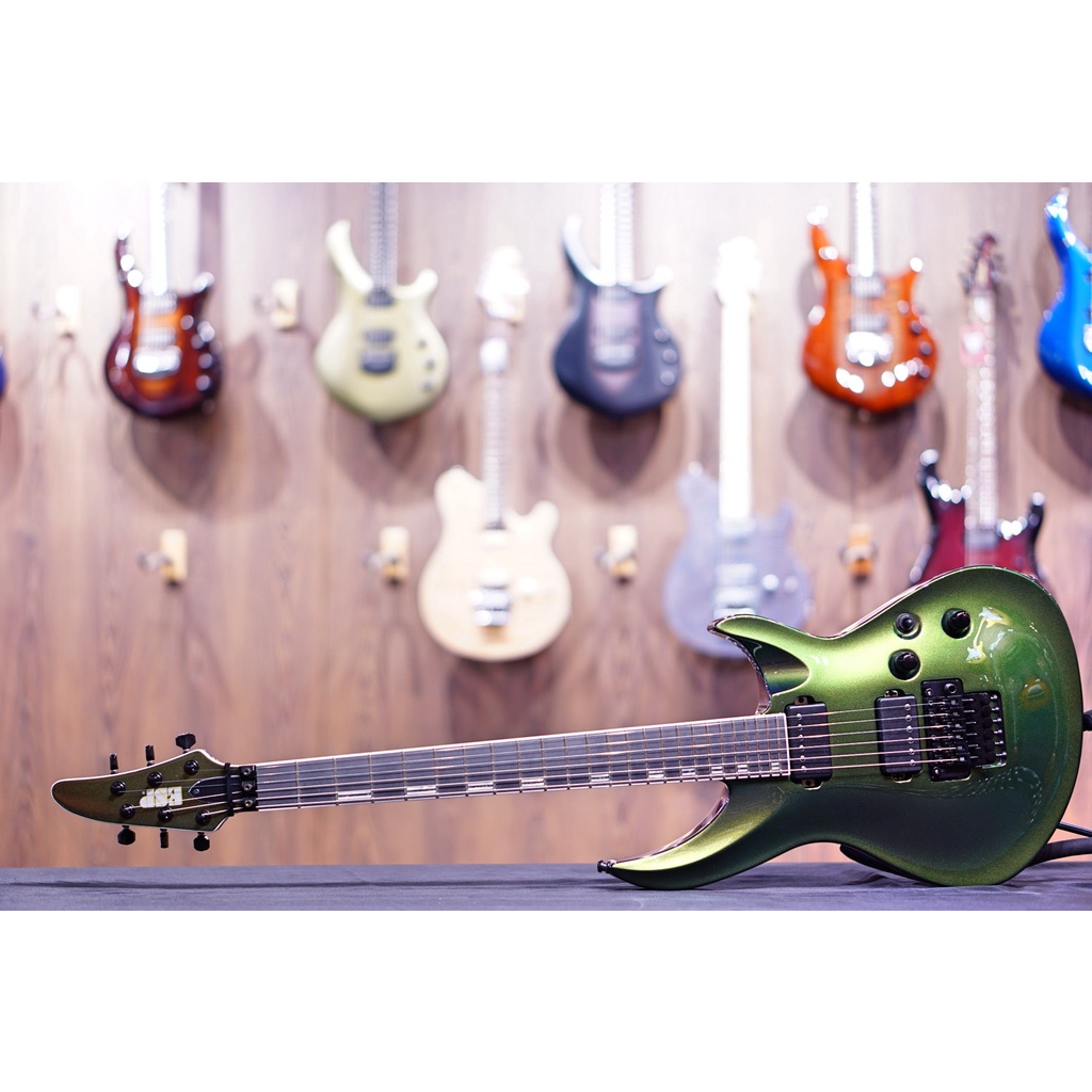 ESP Original Horizon III Maziora Silver /Green E4001212