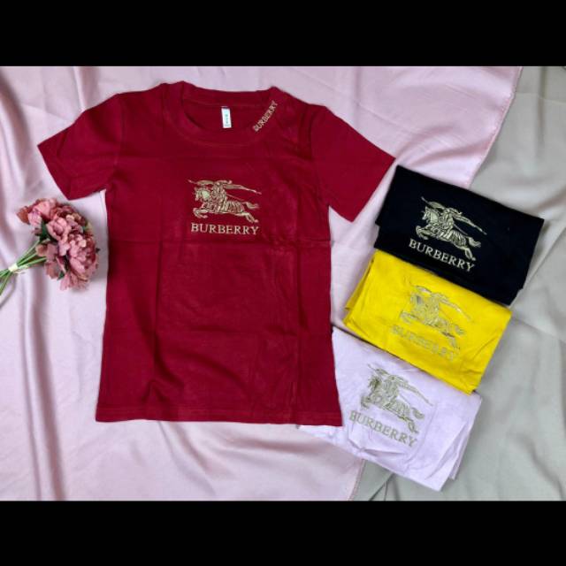 Kaos burberry dan chanel pendek import