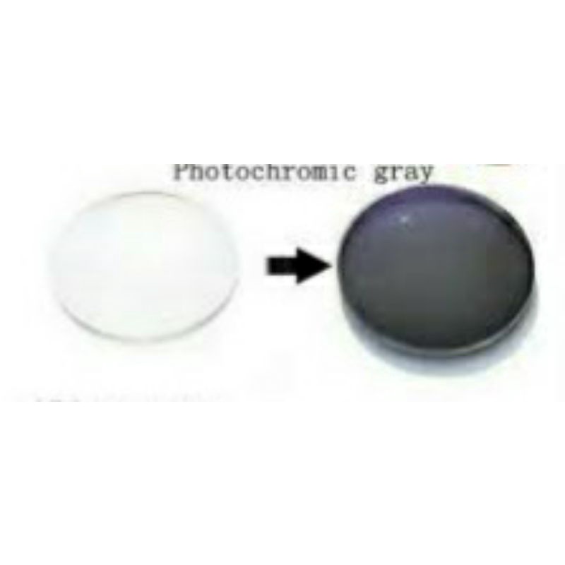 lensa crmc blueray photogrey lensa crmc blueray photocromic mc hijau, 1.56 singel vision lens hmc bl