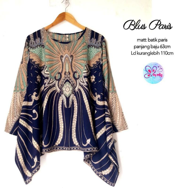 batik blus paris