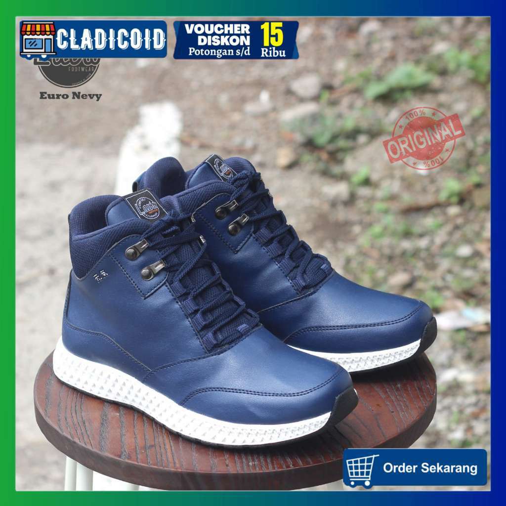 Sepatu Pria Casual Sneakers Lavio Euro Original Sneaker Outdoor Model Keren dan Trendi Murah Terbaru