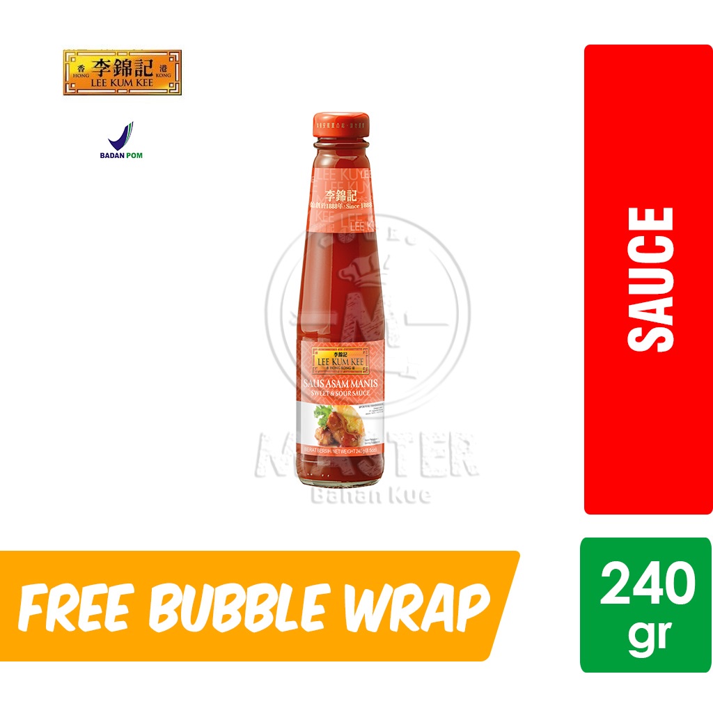 

Lee Kum Kee Sweet & Sour Sauce / Saus Asam Manis [230 gr]