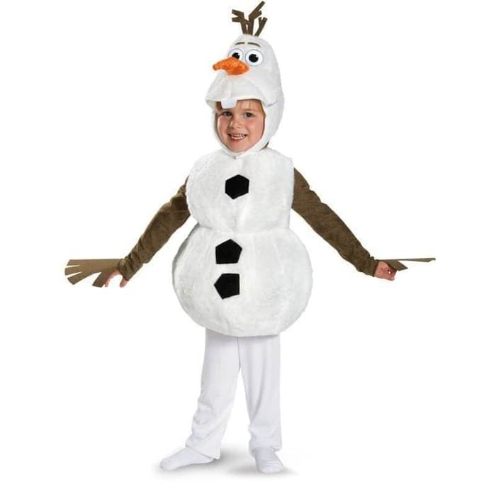 FROZEN OLAF COSTUME SNOWMAN COSTUME christmas costume kostum natal