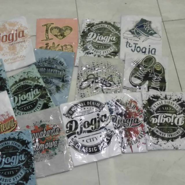 PAKET 6 PCS 100 ribu  KAOS JOGJA | Motif jogja | oleh-oleh jogja | KAOS MURAH KAOS JOGJAKARTA|KAOS MALIOBORO