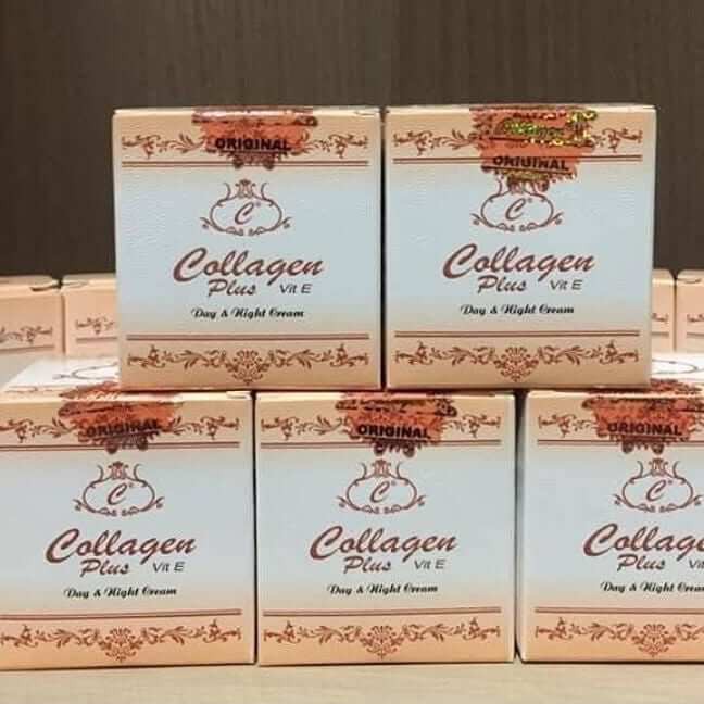 CREAM COLAGEN siang malam COLLAGEN original embos super tutup timbul krim SEGEL ORI