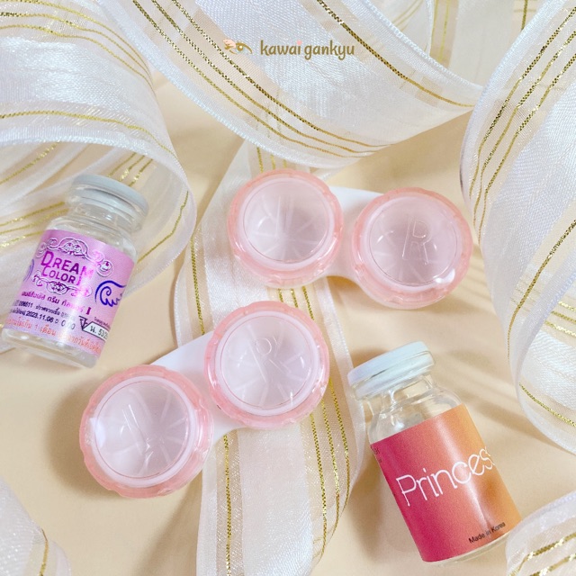 Kawai Gankyu Transparent lens case softlens