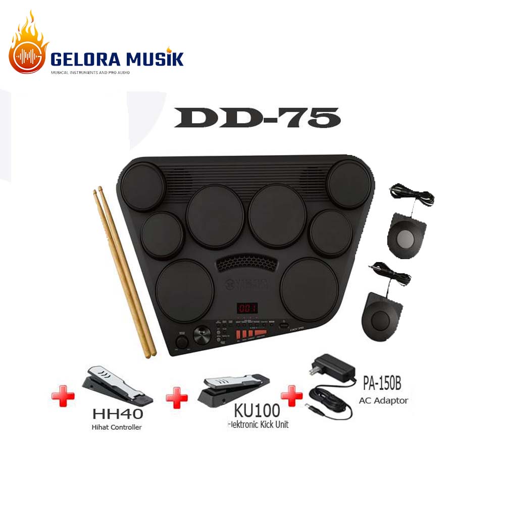 Drum Elektrik Portable Yamaha DD-75