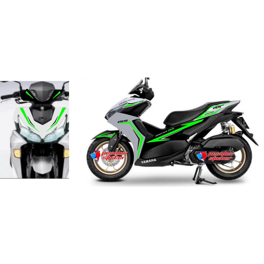 Cutting Sticker Lis Body AEROX NEW