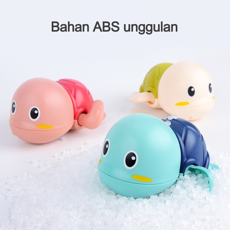 Mainan Mandi Anak Bayi Bentuk DOLPHIN Berenang Di Kolam Renang/Bebek mainan mandi bayi/Mainan Mandi Bayi Kura Kura/mainan mandi bayi  L81/82