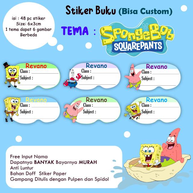 Gambar Spongebob Yang Gampang