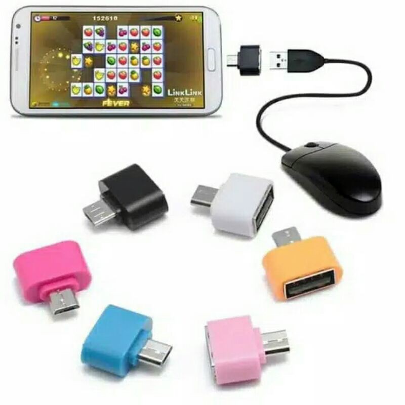 OTG non kabel Mico (v8) / OTG ANDROID smart mini pack On The Go Micro to Port USB