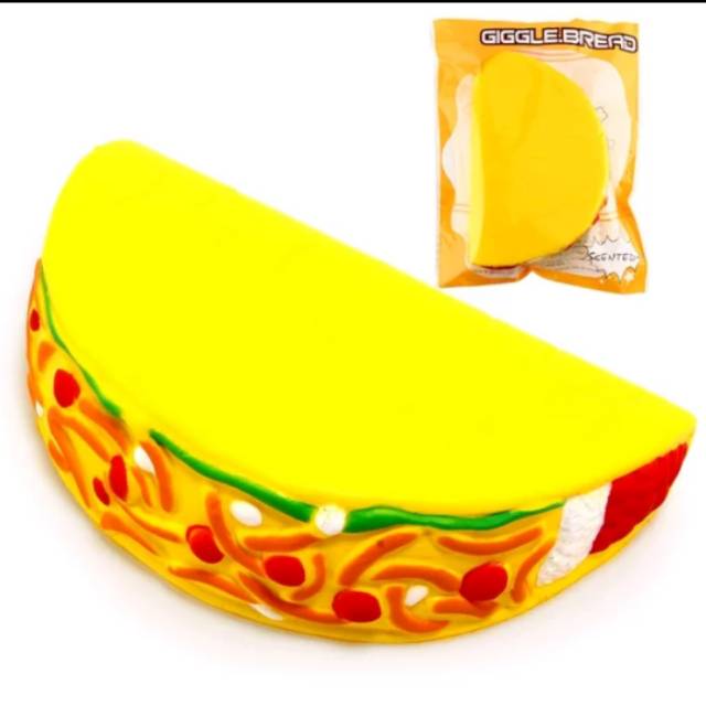 squishy taco by giggle bread