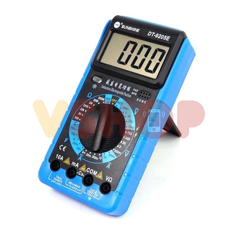 Multitester Digital Multimeter Digital Avometer Digital Sunshine DT-9205E