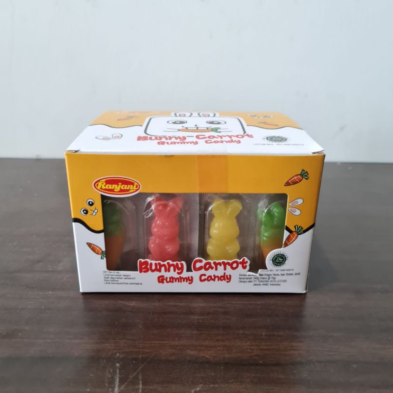 

[Promo] Yupi bentuk Kelinci & Wortel Jelly Lucu dan Enak