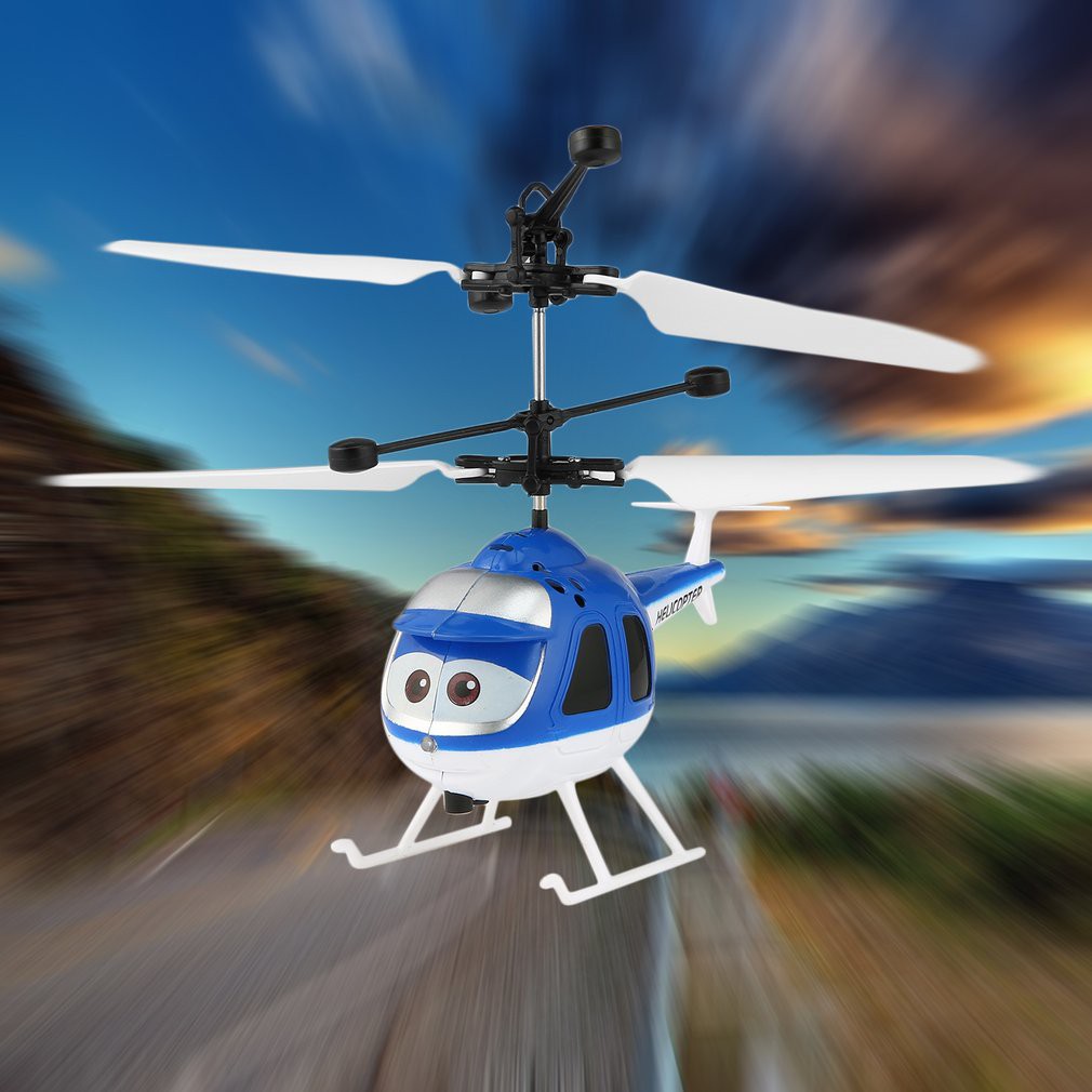 BDS Mainan Helikopter Remote Control Terbang Ukuran Mini Induksi