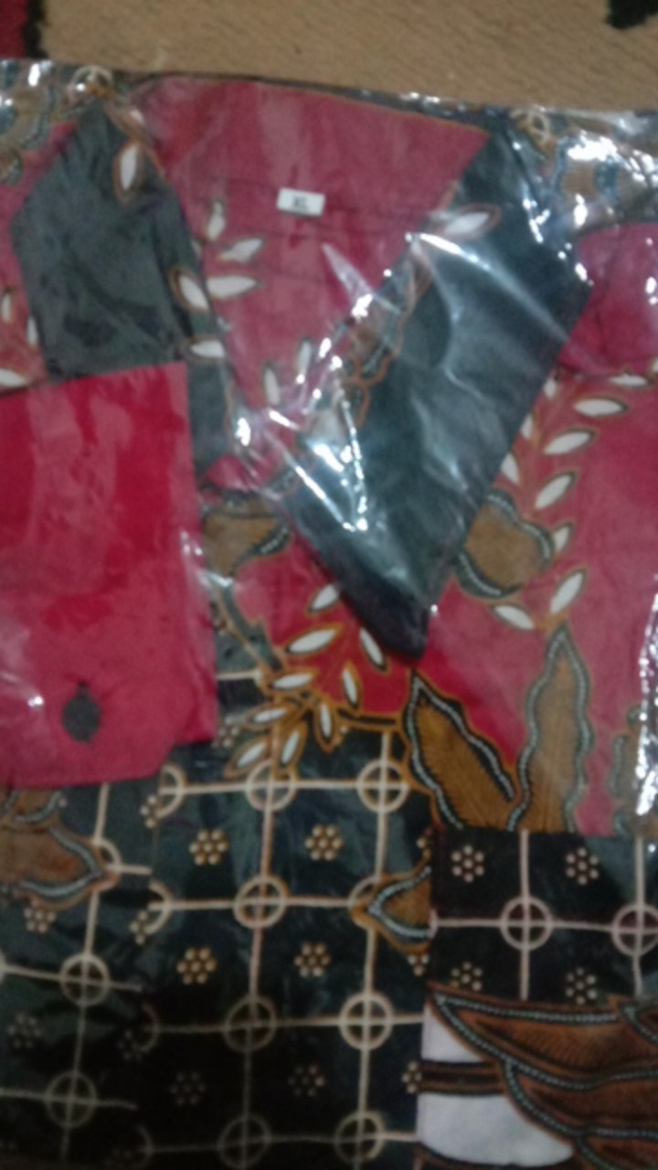 Kemeja Batik Pria Ppbtk07 Modern Lengan Panjang Casual Modis Trendy Masa Kini M L Xl Asli Pekalongan