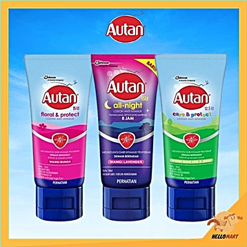 ORIGINAL Autan Lotion Tube 50ml / Autan Lotion Anti Nyamuk / HELLOMARTID