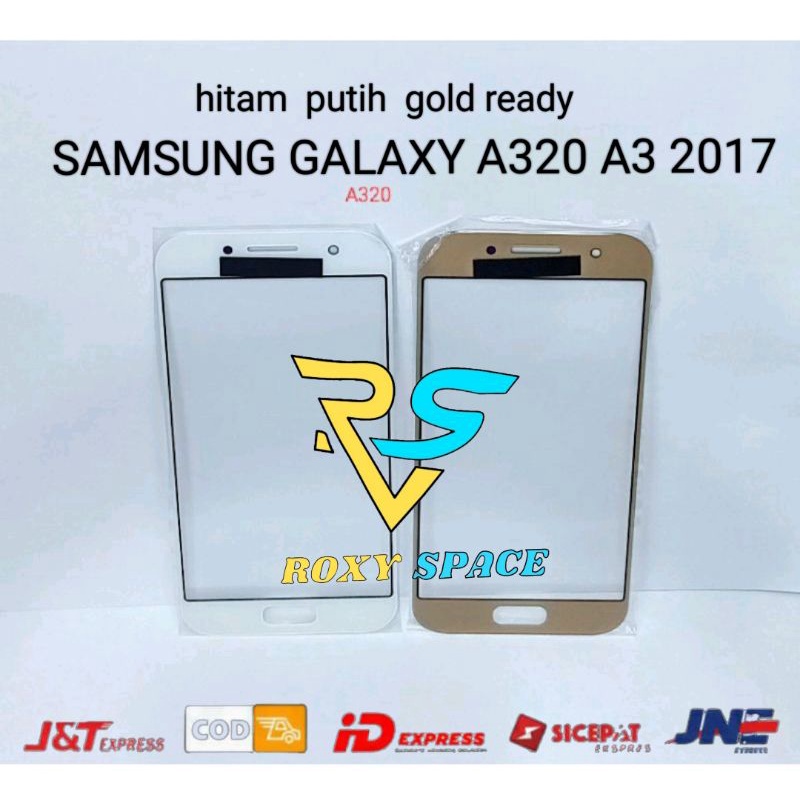 Kaca Lcd Samsung Galaxy A320 A3 2017 Kaca Depan Kaca Touchscreen Touch Screen Layar Sentuh Glass Lcd Ts Tc Digitizer Glass Original