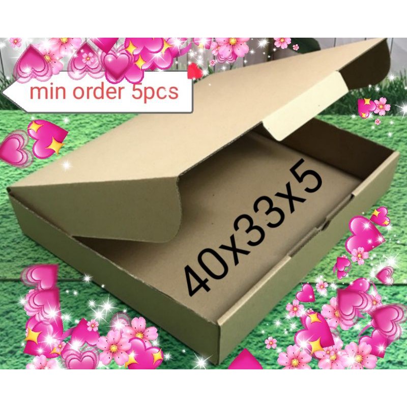 

kardus packingan die cut 40x33x5. @5600per pcs