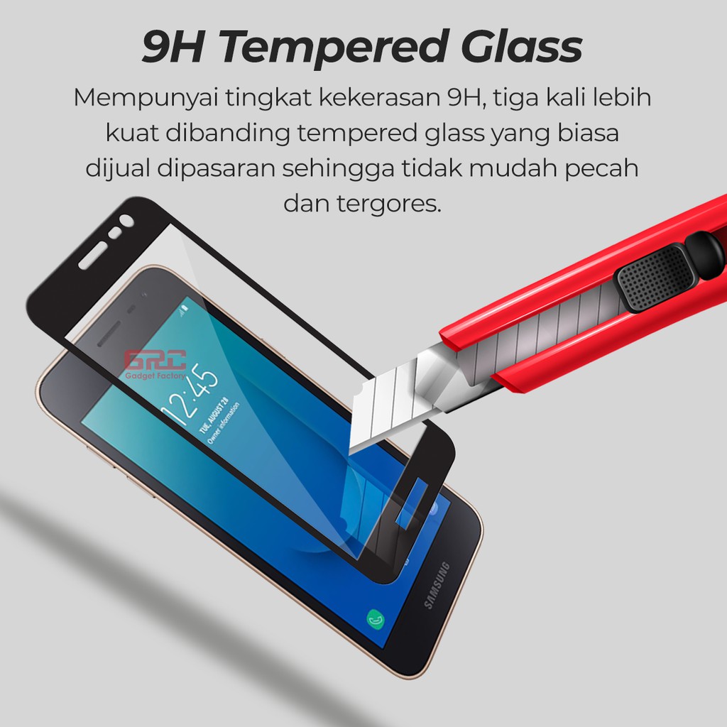 Tempered Glass SAMSUNG Galaxy J2 Core HOGO Full Cover Anti Gores Kaca