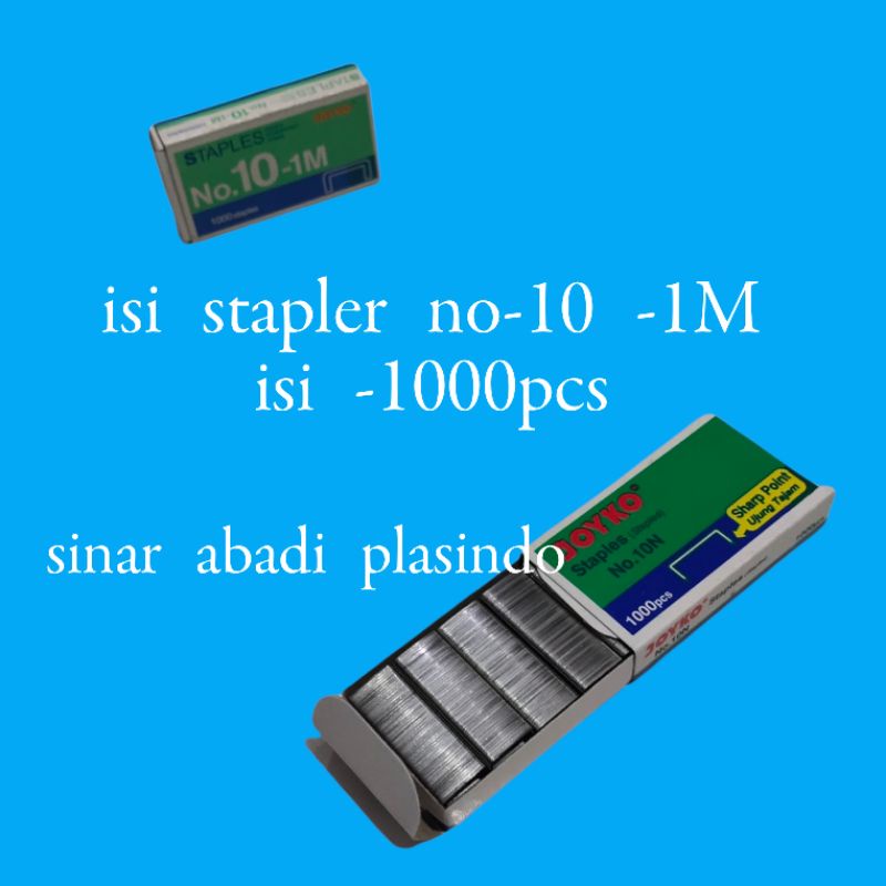 

isi stapler no 10,Bijik stapler isi 1000pcs