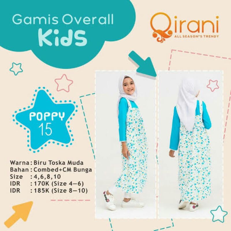GAMIS ANAK QIRANI POPPY 15