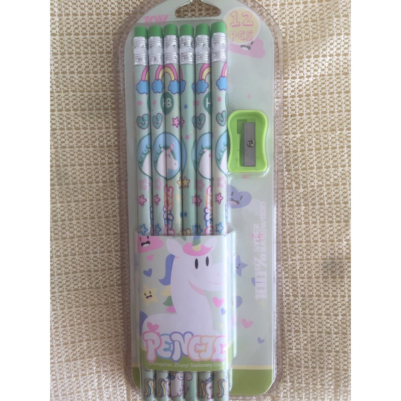 

PENSIL UNICORN ISI 12 + SERUTAN