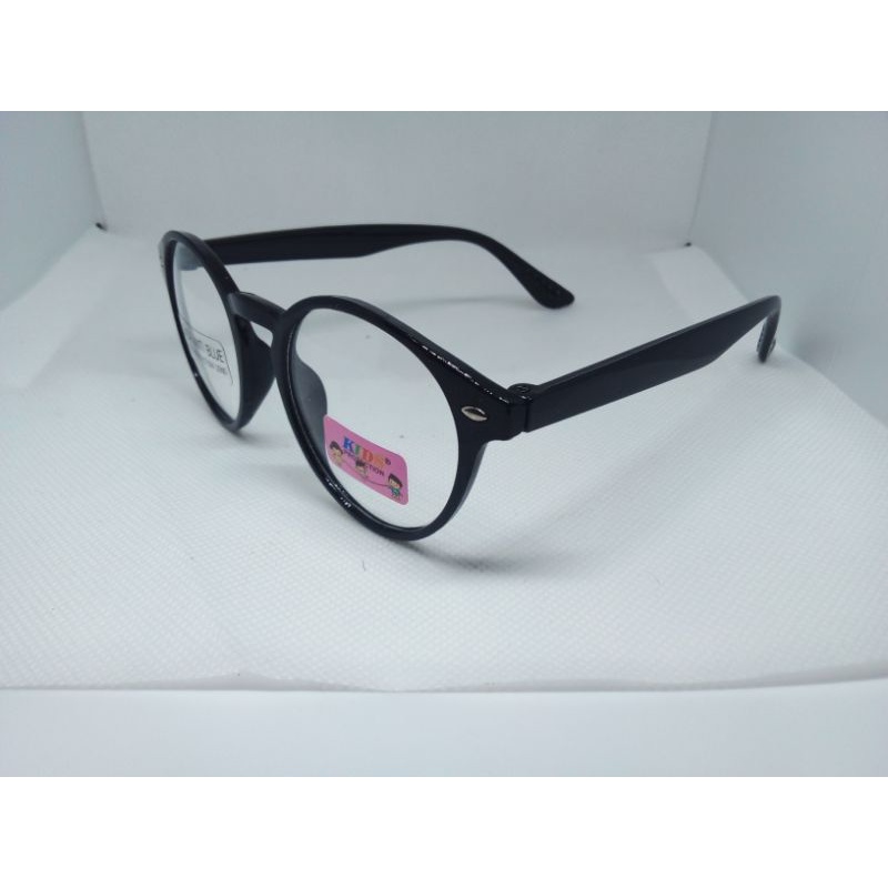 9.9 SUPER SHOPING DAY Kacamata fashion Anak Lensa Blue Ray Anti Radiasi Usia 3 _ 7 Tahun Model Cat E